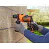 Berbequim Black & Decker BEH710-QS 2800 rpm Preto, Laranja
