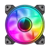 Gamemax | Ventoinha de caixa | DUAL RING INFINITY | Preto
