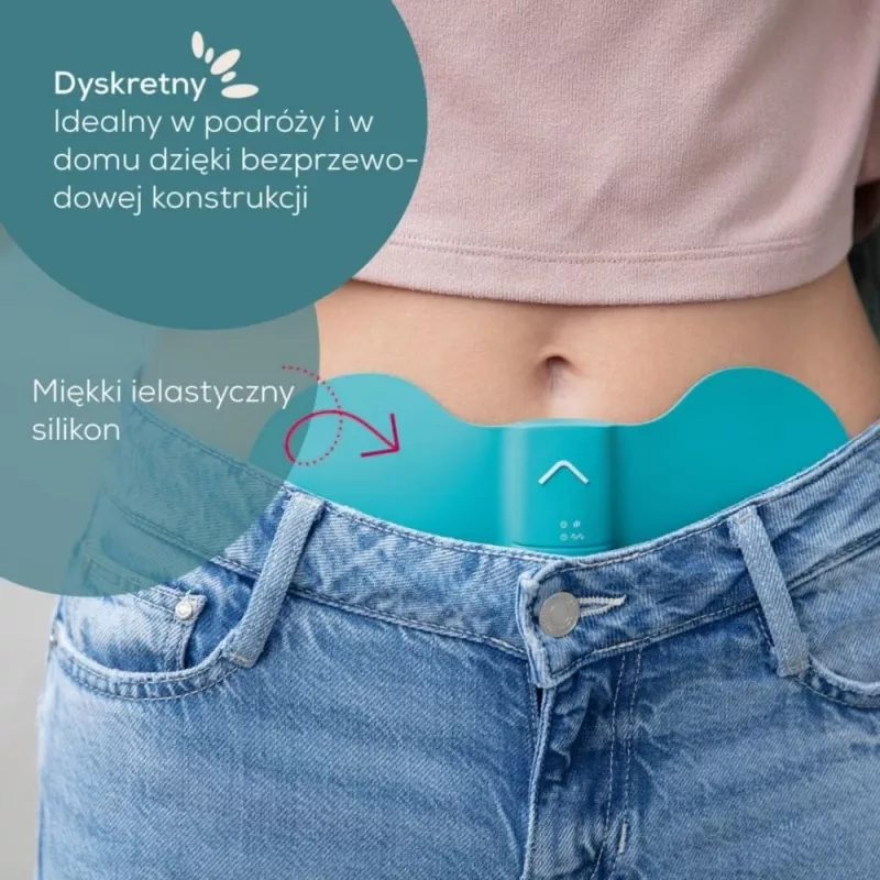 Aparelho de relaxamento menstrual Beurer EM 55 com tecnologia TENS para alívio das dores abdominais