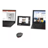 Rato Lenovo Go Multi-Device escritório ambidestro RF Wireless + Bluetooth ótico 2400 DPI