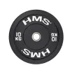 Disco de Peso Olímpico com Revestimento de Borracha HMS Fitness BBR10 1 Unid.