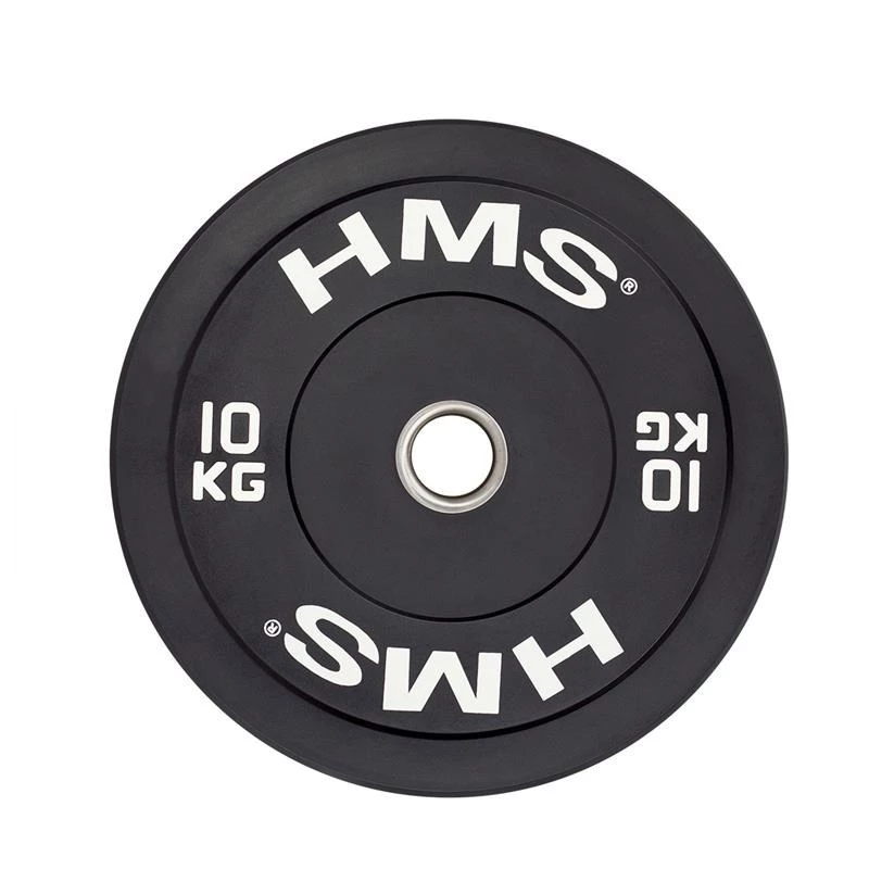 Disco de Peso Olímpico com Revestimento de Borracha HMS Fitness BBR10 1 Unid.