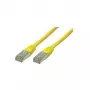 Cabo de rede ShiverPeaks BS75713-HY 3m Cat6 S/FTP amarelo