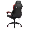 Cadeira de escritório Subsonic SA5573-IM1 assento acolchoado encosto acolchoado branco