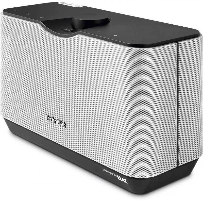 Micro-sistema de áudio doméstico TechniSat AudioMaster MR2 preto, prateado