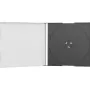 MediaRange BOX21 caixa slim para CD, preta, embalagem de 100