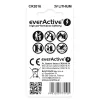 Pilha de lítio botão everActive CR2016 — 3 V, 20 mm de diâmetro, 1,6 mm de altura, pack de 2