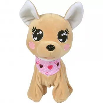 ChiChi LOVE Baby Boo, peluche bege/rosa, 30 cm