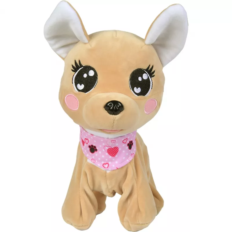 ChiChi LOVE Baby Boo, peluche bege/rosa, 30 cm