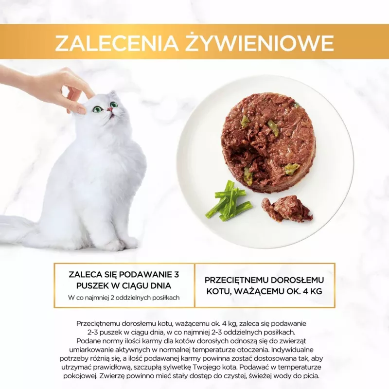GOURMET GOLD - patê saboroso com borrego e feijão verde 85 g