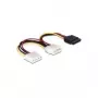 Cabo de alimentação SATA HDD DeLOCK 60103 2x 4-Pin macho/fêmea 0,165 m