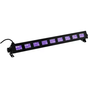 Barra UV LED EUROLITE Party UV Bar-9 com 9 LEDs UV de 3 W