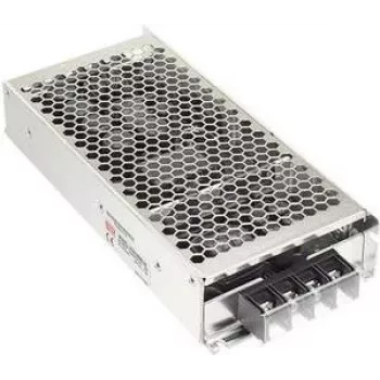 Fonte de alimentação/conversor MEAN WELL RSD-300E-5 — 300 W, entrada 25,2–46,8 V, saída 5 V, RoHS, 97×216×40 mm