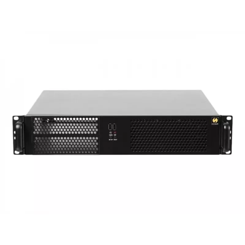 Caixa de servidor NETRACK NP5107 mini-ITX/microATX 482 88 8 390mm 2U Rack 19