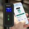 Carregador móvel para carro elétrico Qoltec ajustável 2em1 Type2 | 3,5kW | 230V | Wi-Fi | LCD | portátil | wallbox | 5m