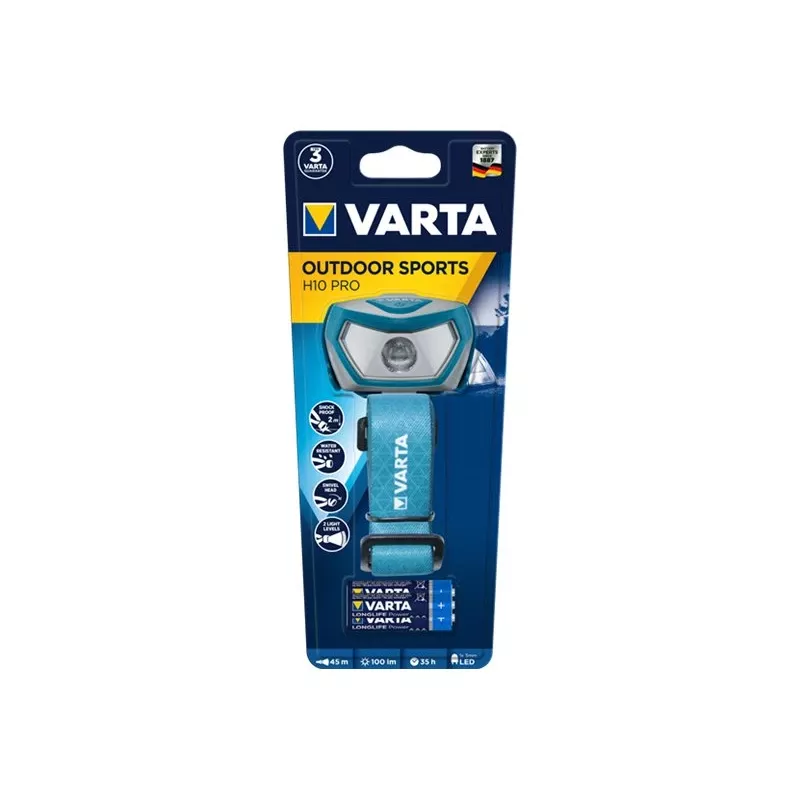 Lanterna de cabeça Varta 16650 101 421 cor aqua