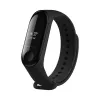 Pulseira de silicone FIXED para Xiaomi Mi Band 3/4 – Preto, substituição flexível durável silicone