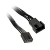 Kolink cabo de extensão PWM de 4 pinos, 30 cm, preto