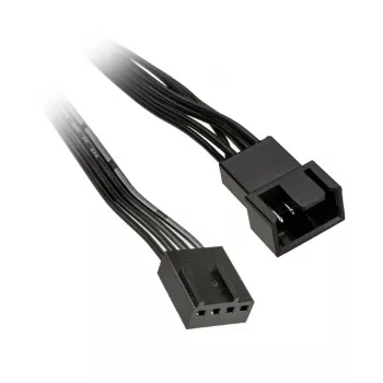 Cabo 4-Pin para 4-Pin, 0,3 m, preto, No name ZUAD-771