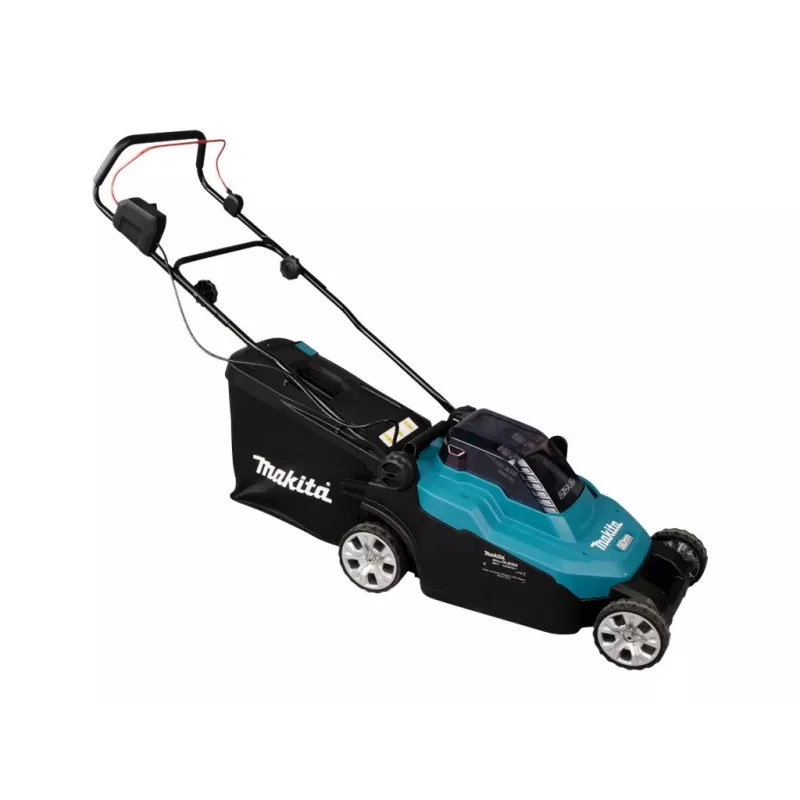 Makita DLM382PM2 - corta-relvas - a bateria - 18 V - 4 Ah - 2 baterias - 3700 1/min - 38 cm - 16,9 kg