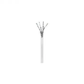 Cabo de rede Wentronic Goobay CAT 6, S/FTP (PiMF), cinzento, 100 m - CU, AWG 23/1 (solid), LSZH (50977)
