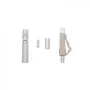 Conector de fibra ótica Qoltec 54450 LC Multimodo Bege Prateado