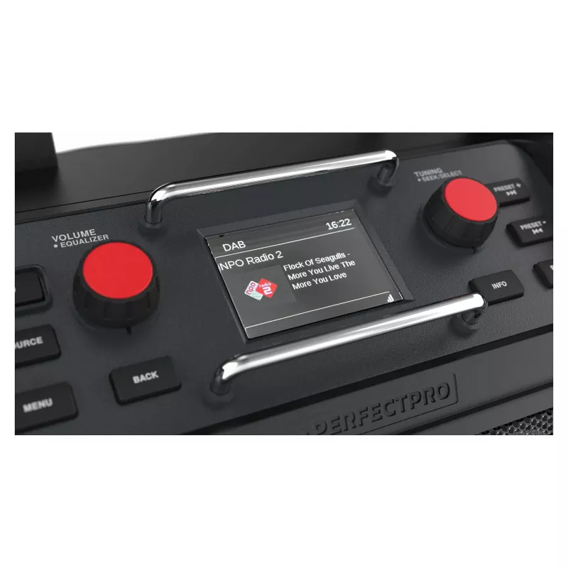 Rádio de obra PerfectPro ROCKPRO RP2 Bluetooth à prova de água