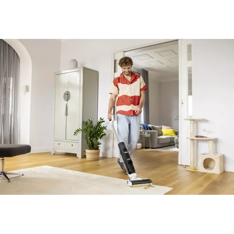 Limpa-pavimentos 3-em-1 Karcher FCV 3 1.056-122.0 — a seco e a húmido, 160 W, branco