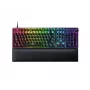 Teclado gaming com fios Razer Huntsman V2 — interruptores óticos roxos táteis, LED RGB