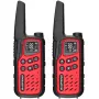 Baofeng BF-T25E conjunto de walkie-talkies, 2 unid., vermelho