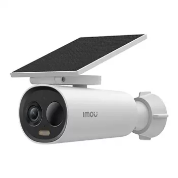 Câmara de vigilância IP IMOU Cell 3C All-in-One – 3 MP (2304×1296), 2,8 mm, Wi‑Fi, PIR, IP66, bateria 5000 mAh, ângulo de visão 121°