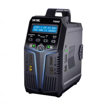 Carregador portátil SKYRC T400Q, 4000mAh