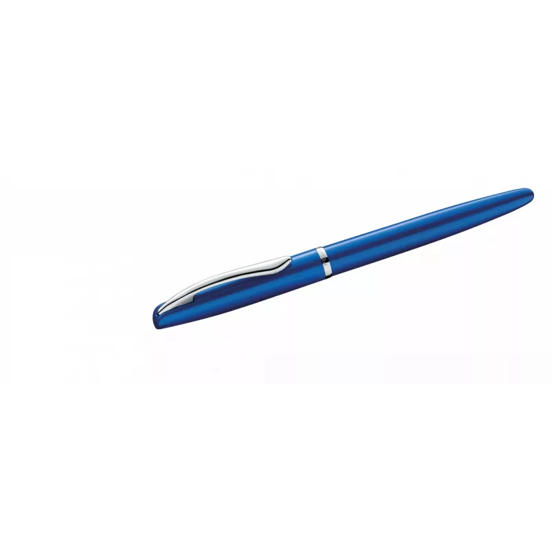 Caneta de tinta permanente Pelikan Jazz Noble Elegance P36 sistema de cartuchos azul prateado