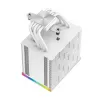Arrefecedor de ar para processador DeepCool AK500 Digital WH 12 cm branco 1 unid.