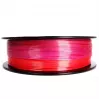 Filamento PLA para impressão 3D 1,75 mm 1 kg — Flashforge Gembird 3DP-PLA-SK-01-RP, roxo/vermelho