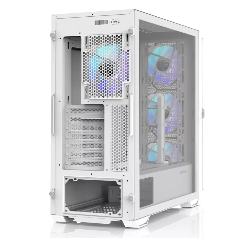Zalman Z10 DUO ATX ZM-IF120 x4 branco