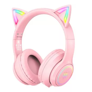 Auscultadores gaming ONIKUMA B90 Rosa