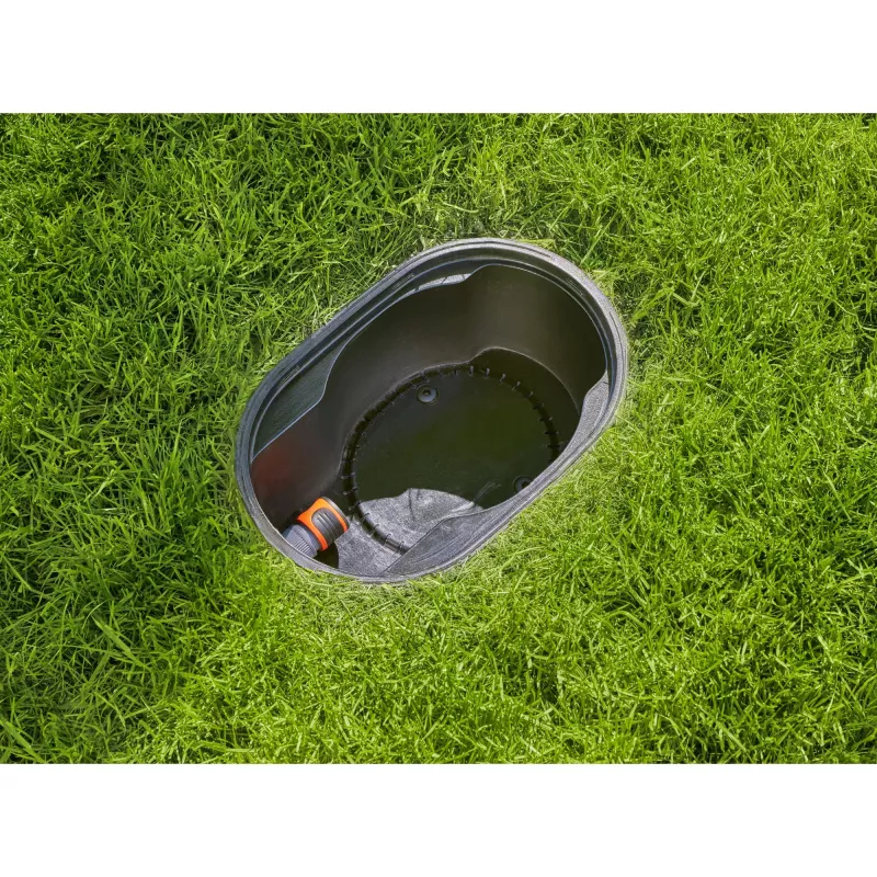 Caixa subterrânea AquaPrecise (subterrânea), caixa preta, para sistema de rega AquaPrecise