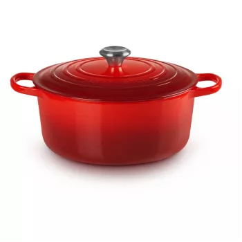 Le Creuset Signature 6,7 L redonda vermelho