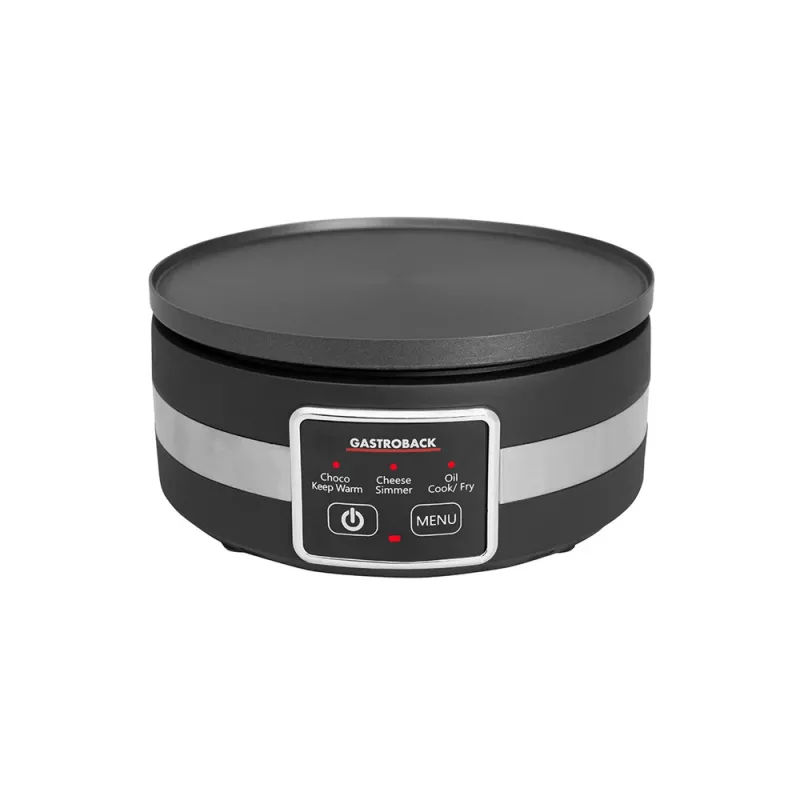 Fondue elétrico Gastroback 42568 1,8 l 8 pessoas preto aço inoxidável
