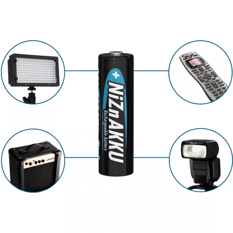 Bateria recarregável Ansmann 1322-0005 AA níquel-zinco NiZn