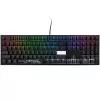 Teclado gaming Ducky One 2 RGB USB QWERTY preto mecânico com fio