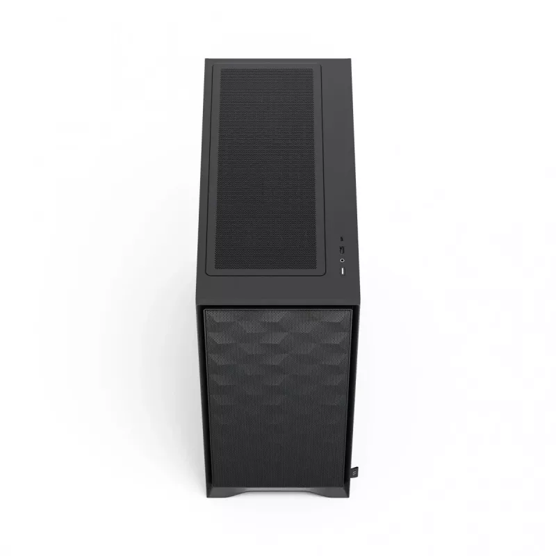 Caixa de PC Fractal Design Pop 2 Air preto TG Midi Tower – ATX, 3 ventoinhas frontais de 120 mm, suporta unidades de 2,5
