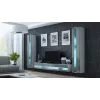 Suporte de TV Cama VIGO novo 30/180/40 branco/cinzento brilhante