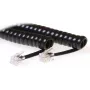 Cabo Telefónico Microconnect MPK10400 RJ-10 RJ-10 4 m Preto