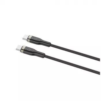 Cabo trançado Fixed, 100W | FIXDB-CC12-BK | preto