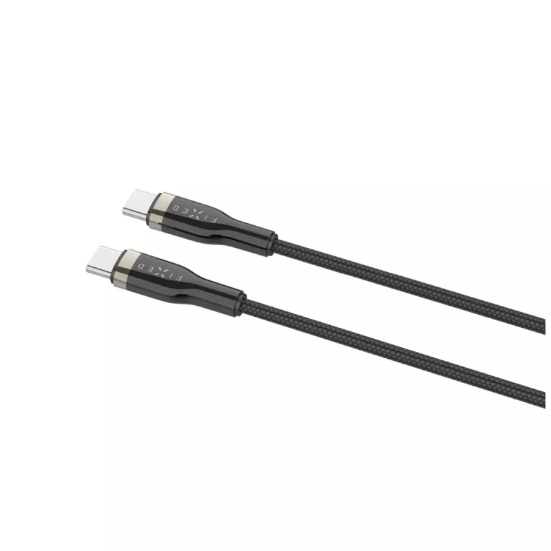 Cabo trançado Fixed, 100W | FIXDB-CC12-BK | preto