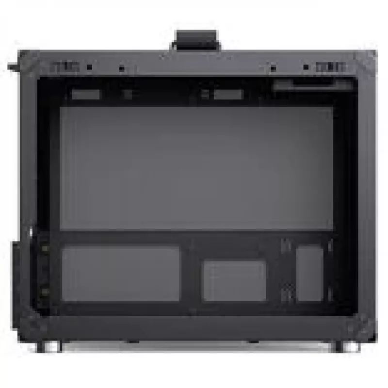 Caixa de PC Jonsbo C6 MAX, caixa Mini, Micro-ATX, vidro temperado - preto