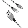 Cabo USB LogiLink CU0202 USB 2.0 1,2 m USB A USB C/Micro-USB A cinzento
