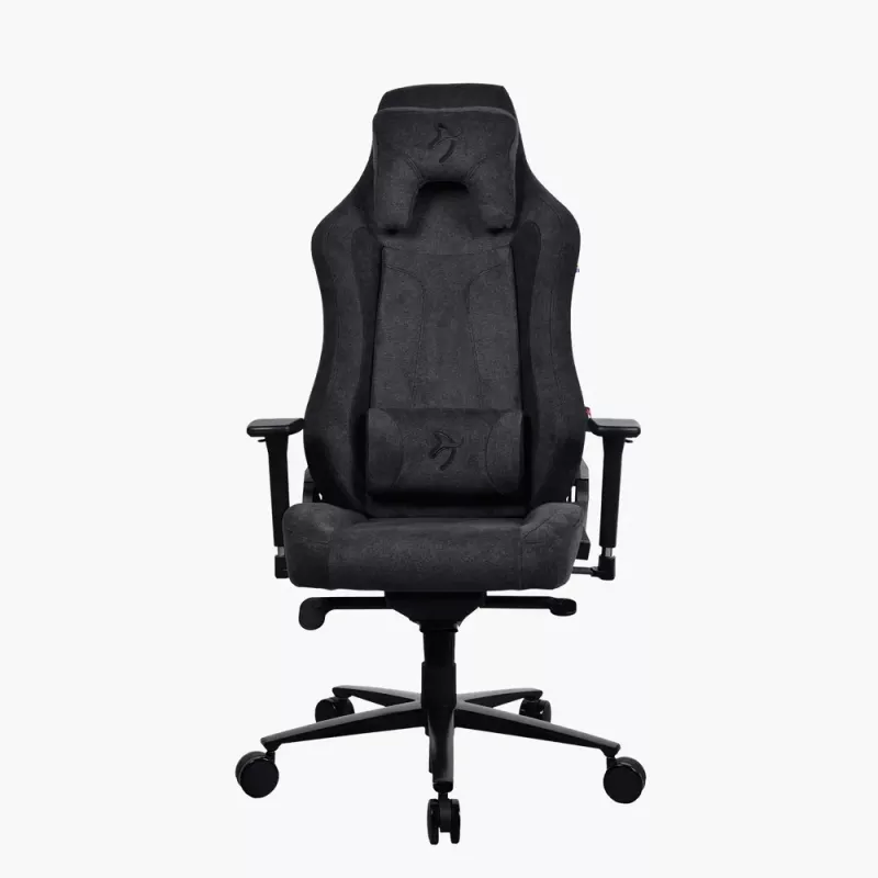 Arozzi Tecido macio/Metal/Alumínio | Cadeira gaming | Vernazza Soft Fabric | Pure Black